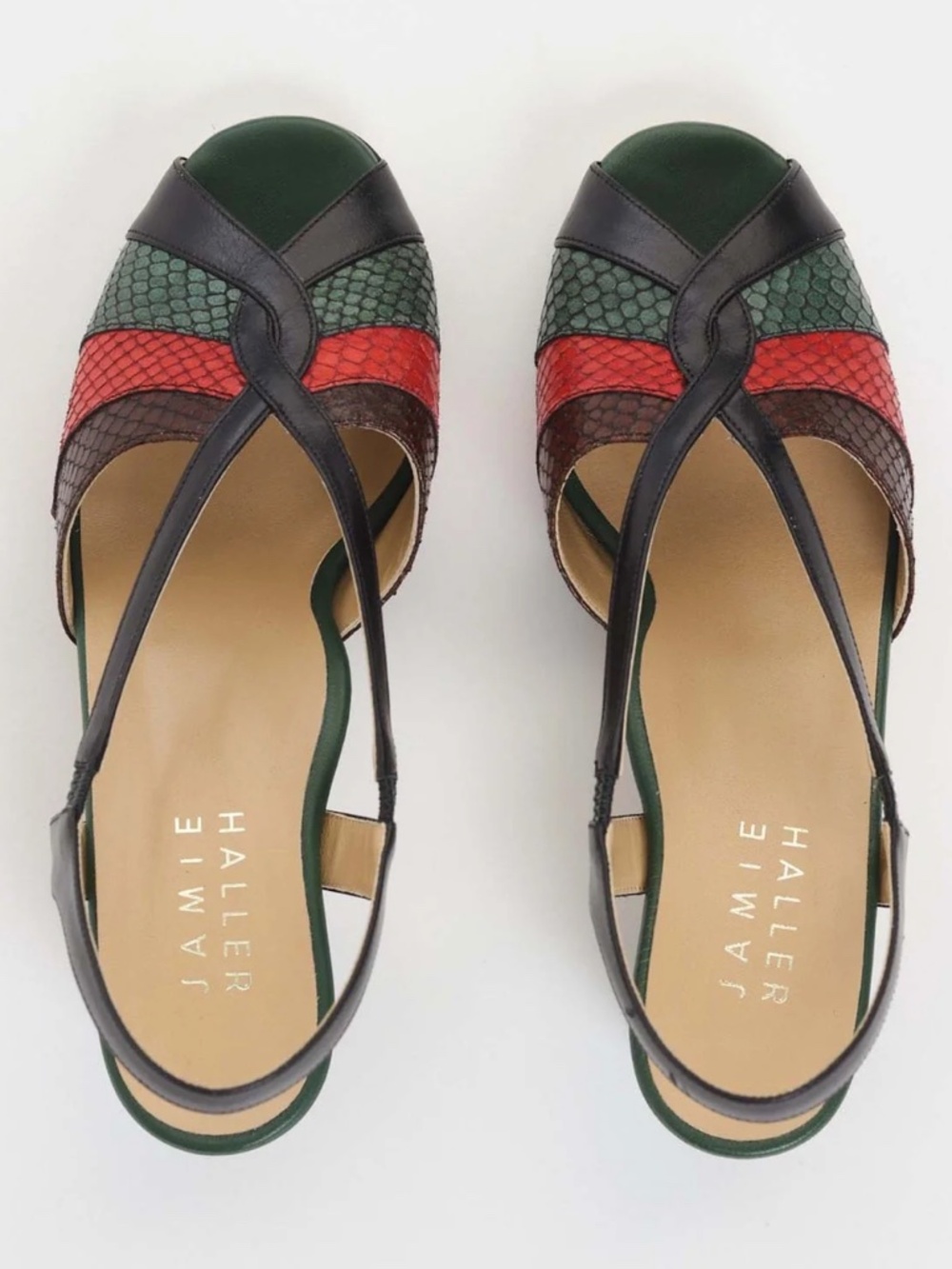 Jamie Haller Archive Heel in Snake Mix (Size 37.5) - Picture 6 of 8